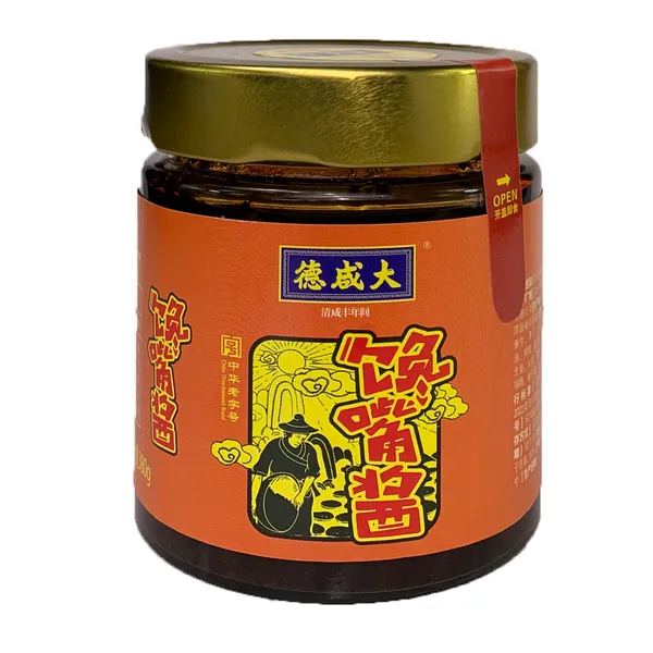 大咸德馋嘴酱炒菜酱380g大包装油辣椒酱下饭拌面酱菜夹馍传统美食