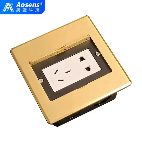 Aosens奥盛 AS-DY-1T/N隐藏式地面插座 电源插座 信息插 空架