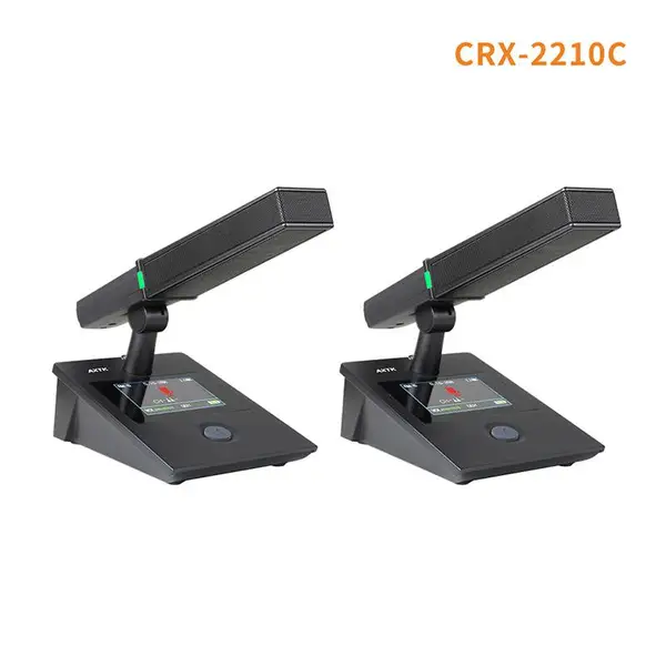 AXTK 无线主席单元 CRX-2210C 充电款 可拨插式方管电容话筒