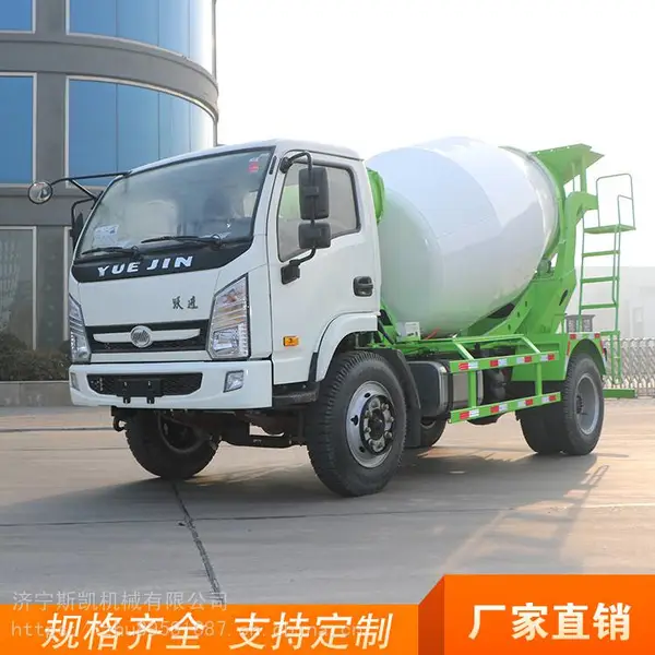 4方水泥搅拌车 前四后八搅拌车 福田混凝土罐车出售价格 可强制搅拌