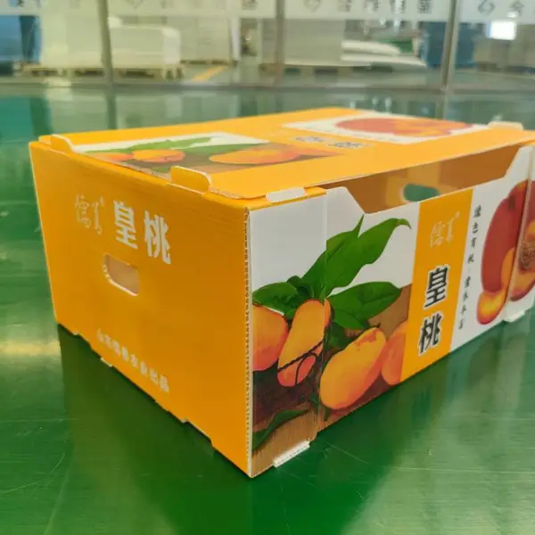 皇桃水果包装箱厂家批发定制防水防潮