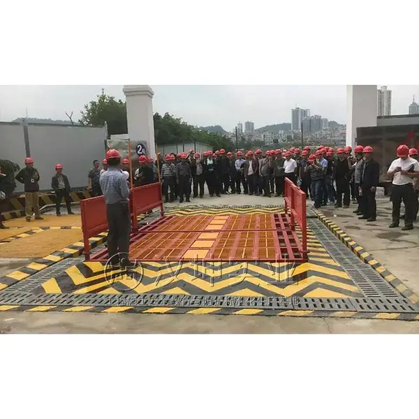 江西工地施工洗车机 工地大门洗车槽 工地车辆洗轮机 选汉坤实业
