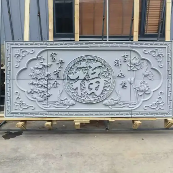 发泡陶瓷园林景观浮雕壁画 仿石雕壁画 广场装饰文化墙 可来图设计