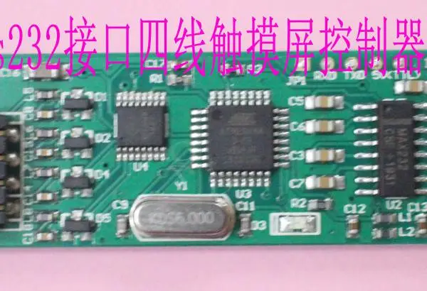 rs232串口com四线触摸屏控制器