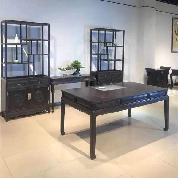 仿古茶台 办公室泡茶桌 简约现代功夫茶几 名琢世家厂