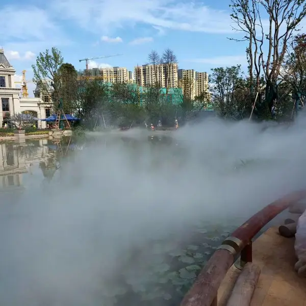 文旅景区人造雾 高压喷雾 雾森仙镜 迷雾森林 场景 定制
