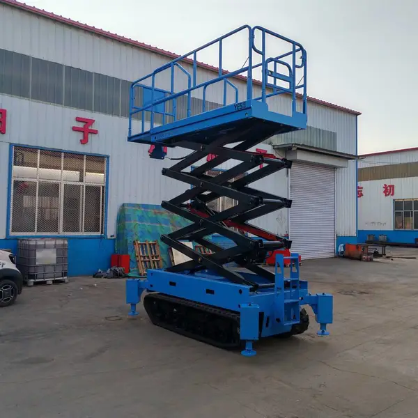厂家现货直供自行走 6-16米 剪叉式升降平台全自动高空作业车升降机