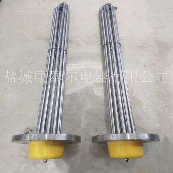 不锈钢法兰加热管 耐高温水箱加热管 干烧液体发热管