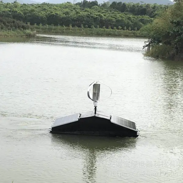 宝绿供应河道水体净化装置,太阳能曝气机,欢迎洽谈
