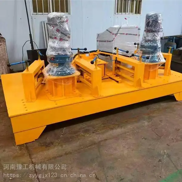 大型工字钢弯拱机豫工工字钢冷弯机工作视频