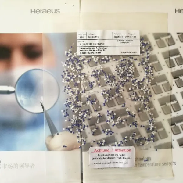 德国贺利氏Heraeus公司M系列 -70°C~ 500°C 中高温薄膜铂电阻