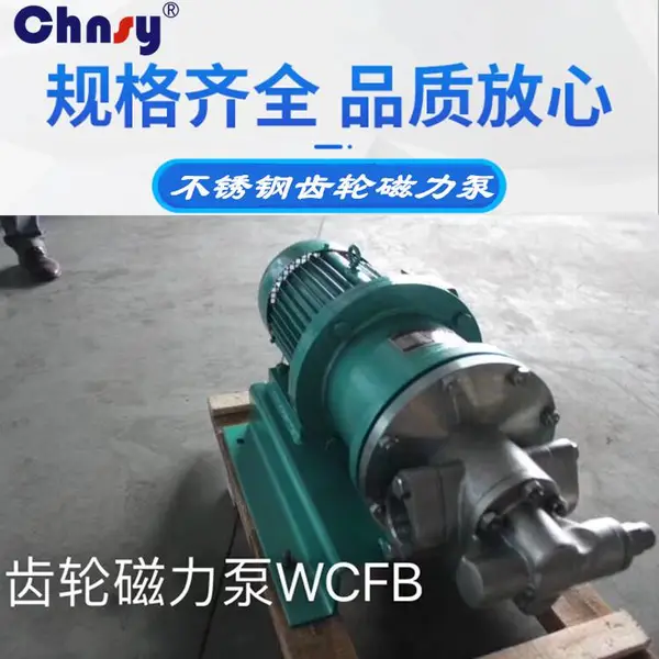 WCFB型不锈钢磁力齿轮泵 小流量高扬程齿轮泵