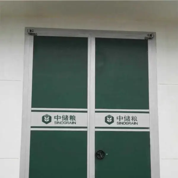 弘丰易扬保温门窗 密闭粮库门 烤漆门 定制粮库大门
