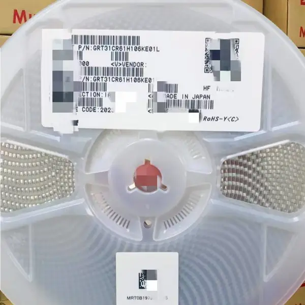 muRata村田车规电容 GRT31CR61H106KE01L 1206 10uF ±10% 50V X5R