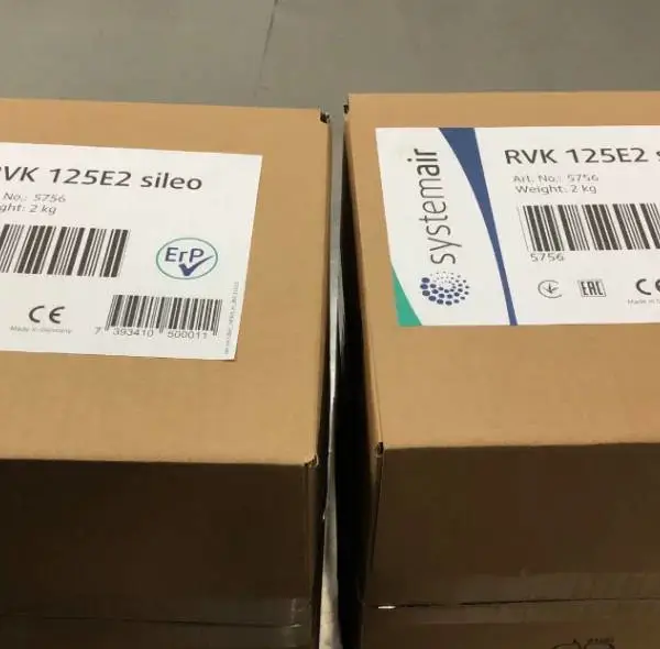 供应 systemair 风扇 5756 RVK 125E2 sileo 1ph/230V