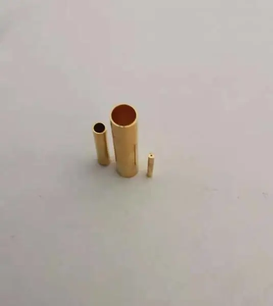 蝶形用可伐管4J29镀金 0.8mm外径 来图定制精密管加工
