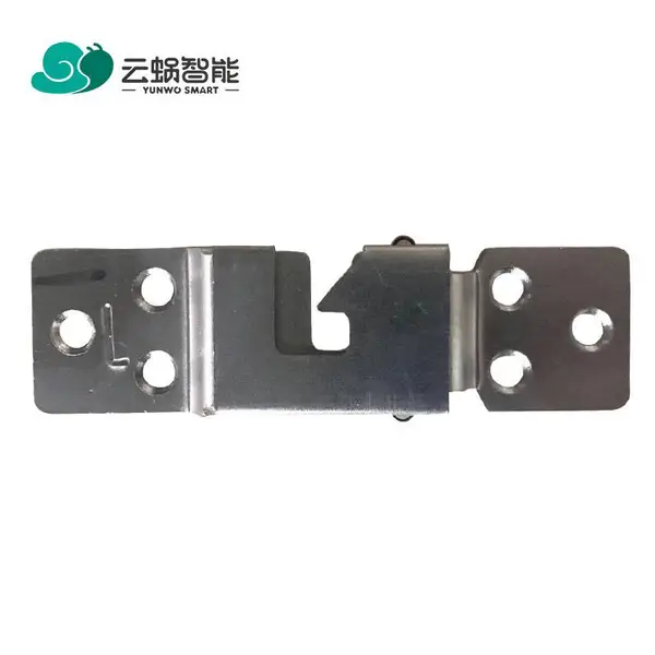 云蜗智能边框吊夹 木门 无孔玻璃门吊夹 厂家直销可用于办公室平移门玻璃门