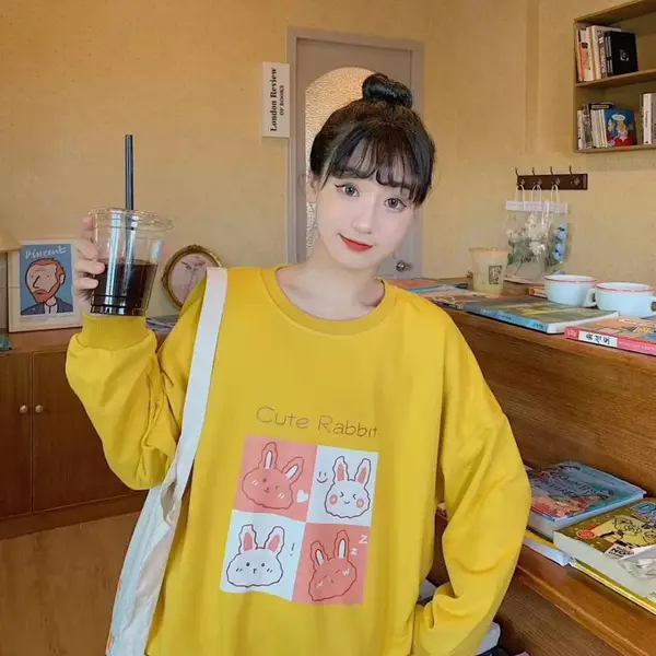 河北邯郸卫衣女秋冬休闲宽松尾货休闲女卫衣赶集摆摊夜市