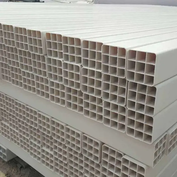 中程管道 PVC-U九孔格栅管 33X9-2.0厚 弱电穿线用PVC栅格管