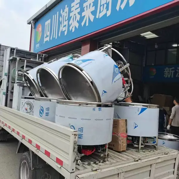 贵州遵义仁怀植物油流动酒碗灶 餐饮厨房无醇油猛火灶鸿泰莱生产