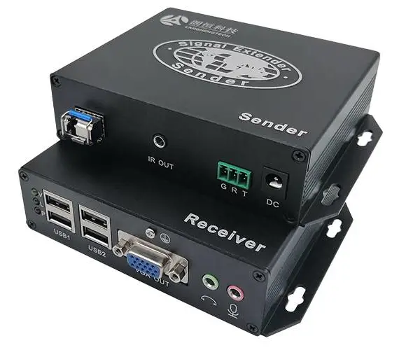 UVO-3VUAS(VGA+USB2.0+˫����Ƶ+˫��RS232+����)���˸��ٴ���20KM