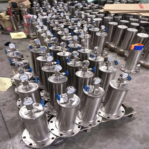 YQ9000-16P DN100不锈钢水锤消除器-流量控制阀-活塞式