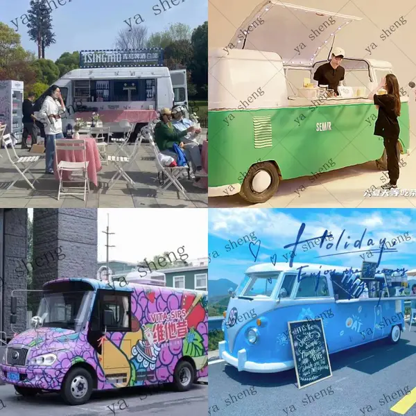 广告定制改造大巴，冰淇淋咖啡车，品牌活动车
