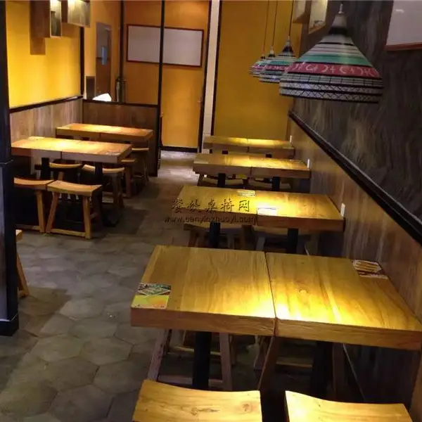 蒙自源连锁米线店餐桌椅凳批发