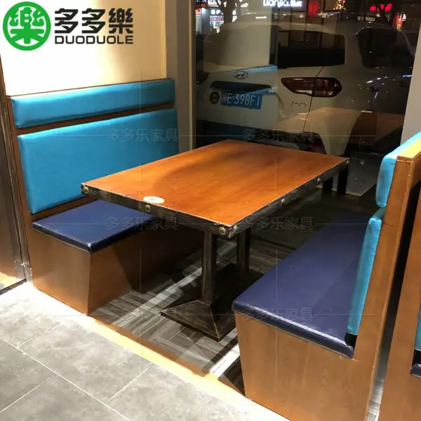 深圳定做湘菜馆餐厅复古铁艺餐桌椅子 工业风彭厨餐厅桌椅 免费设计定制