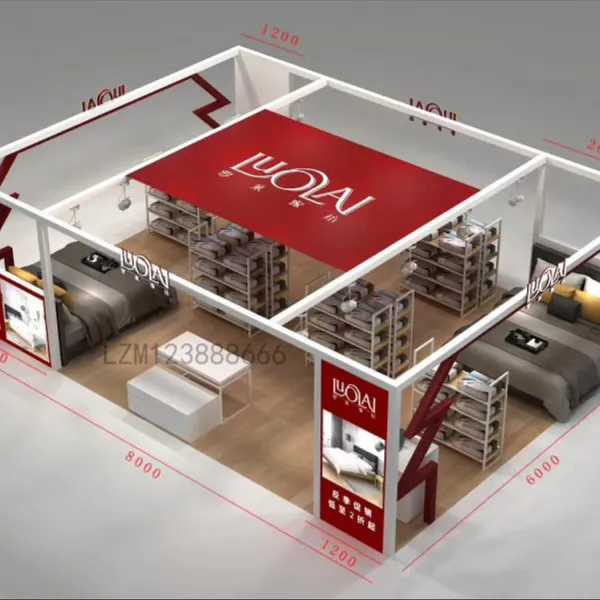 快闪店桁架效果图设计与租赁与搭建