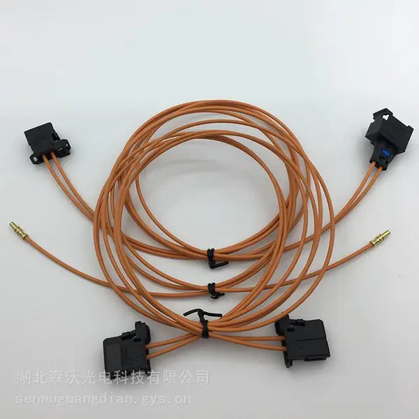塑料光纤MOST汽车跳线MOST-1355531车载系统音响功放线厂家直供