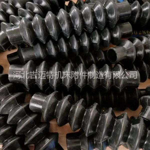 吉迈特硅胶伸缩保护套 圆形耐油防尘套 机械杠杆防尘伸缩风管