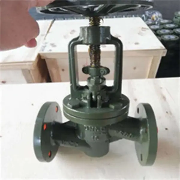 东方市阀门销售J41PO-10/16C DN25不锈钢衬法兰截止阀系列