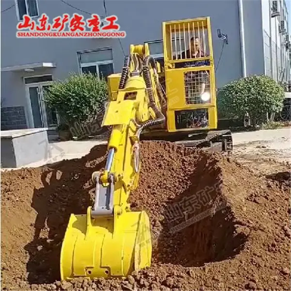 MWD6.4/0.28L机型煤矿挖掘机 矿用小型挖掘机参数说明
