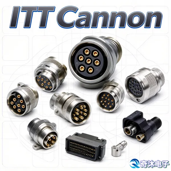ITT Cannon KJL6T25B35PB 航空连接器 低接触电阻 军标品质