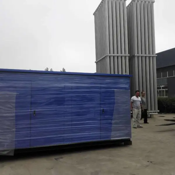 工厂点供压缩天然气用CNG减压站及CNG减压撬工作原理
