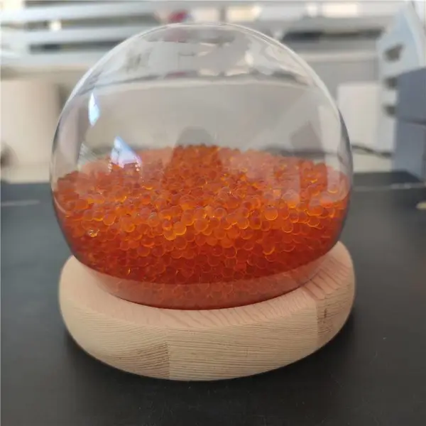 无钴橙色变色硅胶3-5mm医用器材精密仪器防潮干燥