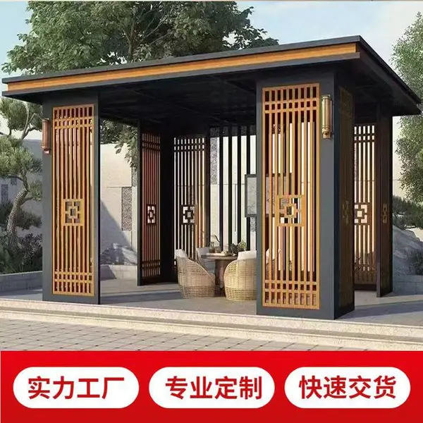 铝合金方管外立面装饰 氟碳铝方管幕墙定制安装