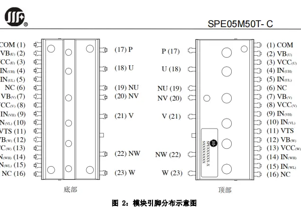SPE05M50T-C规格书 华微IPM模块