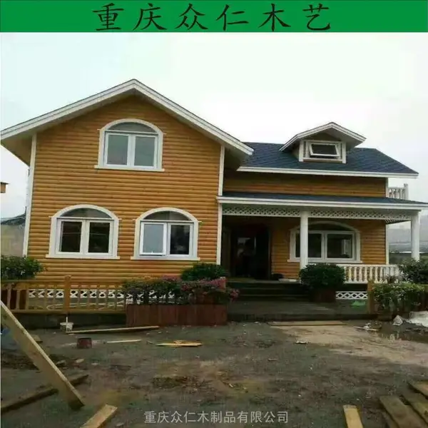 景区实木景观木屋 公园碳化木休闲木房子 众仁木艺