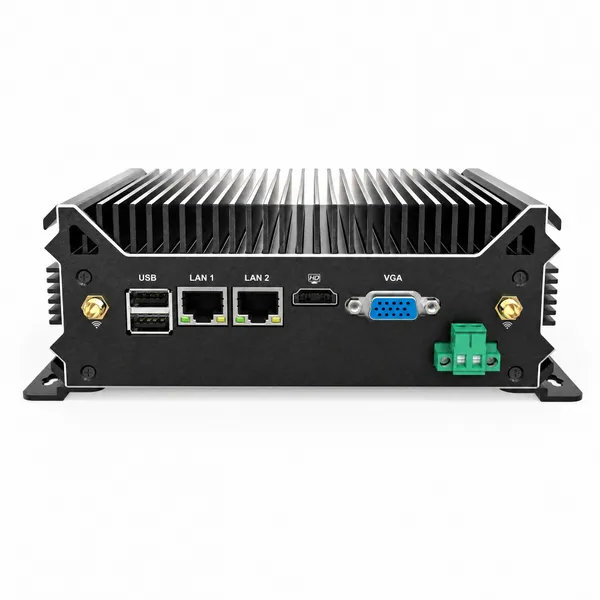 双网2串n100工业电脑迷你主机嵌入式pc工业自动化N150