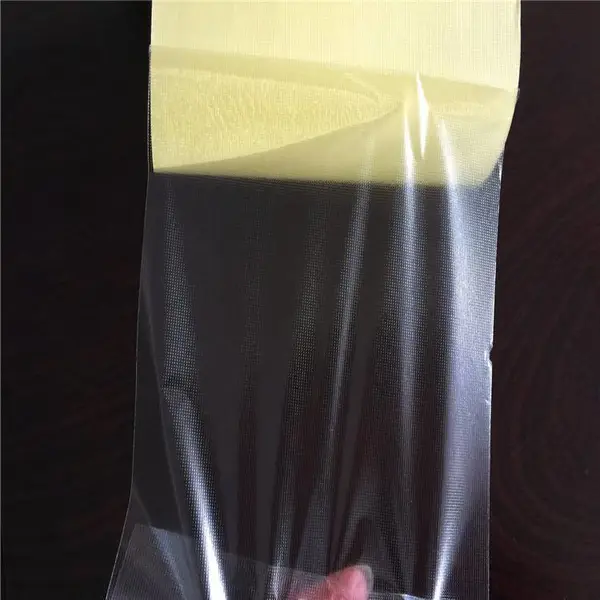 【高透聚酯PET薄膜无残胶网格双面胶带pet网格排气双面胶带】价格_厂家-供应商网
