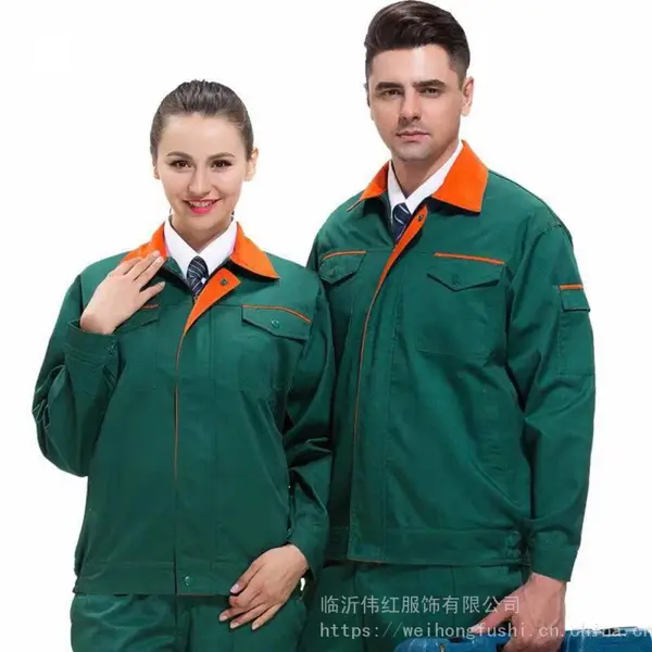 临沂工厂工作服订做 春秋劳保服 车间工人工作服 淄博劳保服装订制