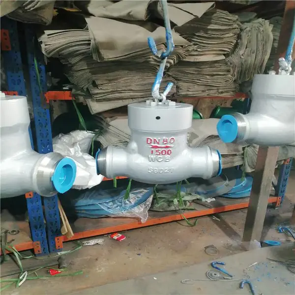 H64Y-P54 140V 对焊铬钼钢闸阀 自密封旋启式止回阀 H64Y-1500LB