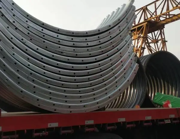镀锌钢制波纹管工厂直营 金属波纹涵管怎么卖