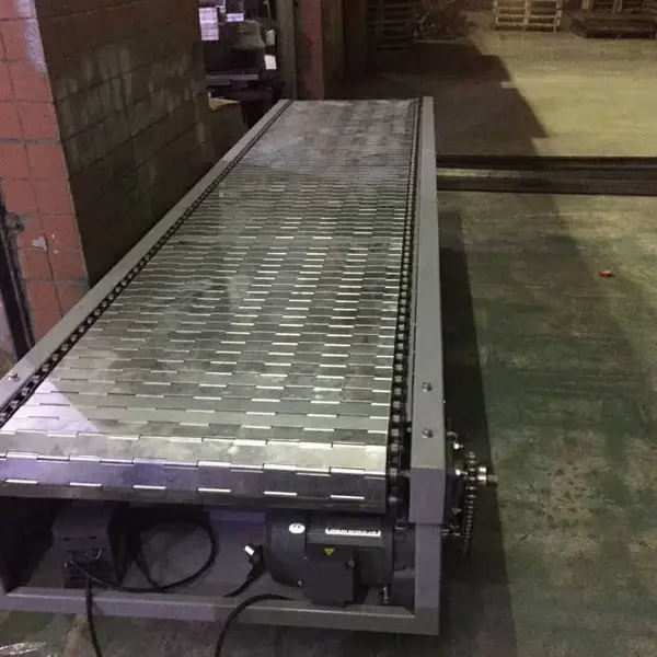 平板链板线塑料链板输送机不锈钢网带耐高温链板烘干线直供