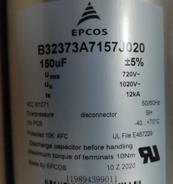���ƹ�Ӧ EPCOS ���� B32373 A7157 J020