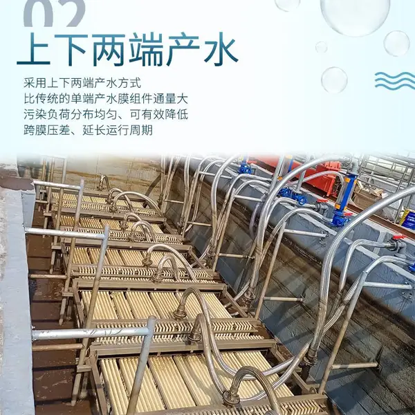 三菱MBR膜组件316不锈钢材质膜架 耐腐蚀55E0025SA化工化学废水