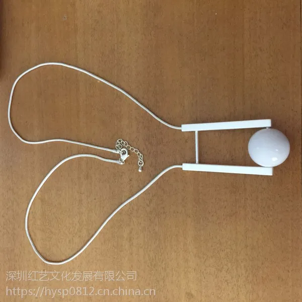 2019中高端品牌女装饰品定制流行合金项链定做批发仿金电镀锁骨链