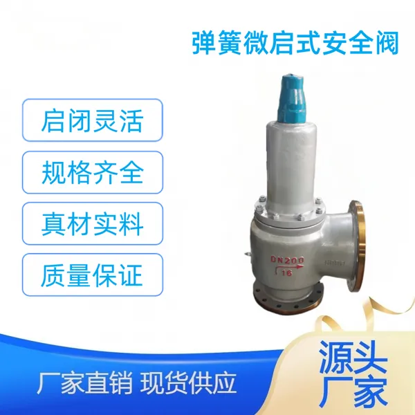 A41H-64C封闭式安全阀 南高阀门供应 启闭速度快密封良好